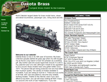 Tablet Screenshot of dakotabrass.com